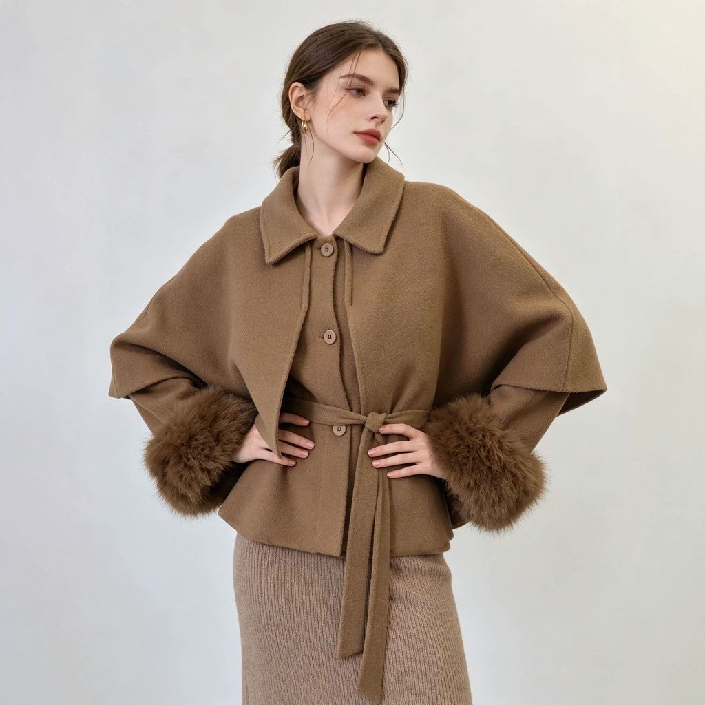 Relaxed Lapel Knit Jacket