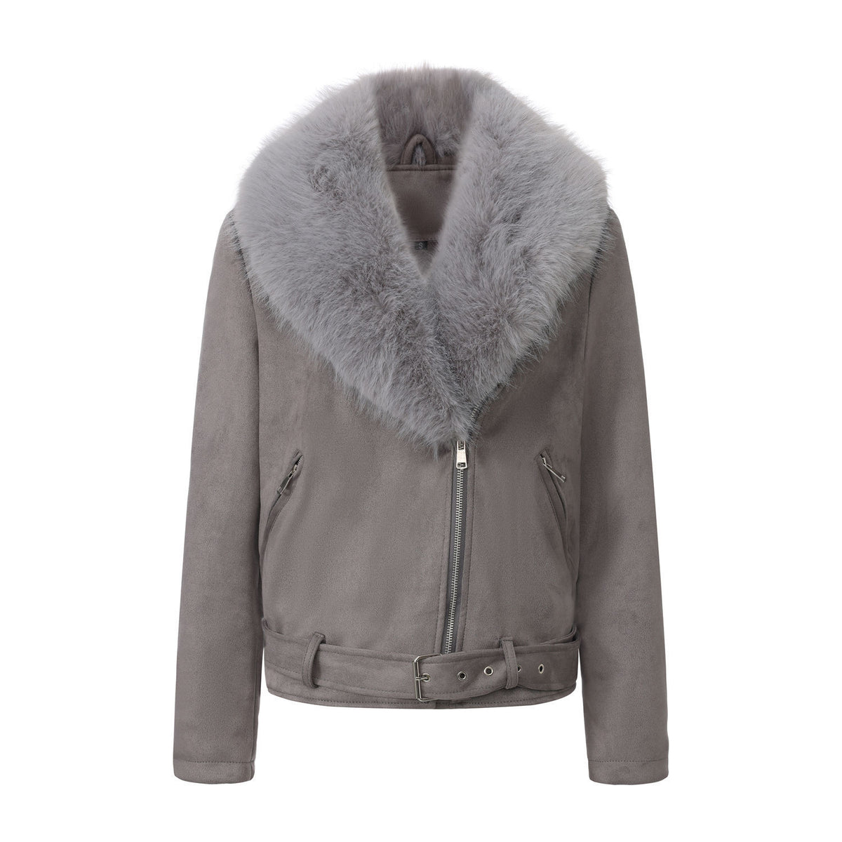 Detachable hooded long sleeved jacket