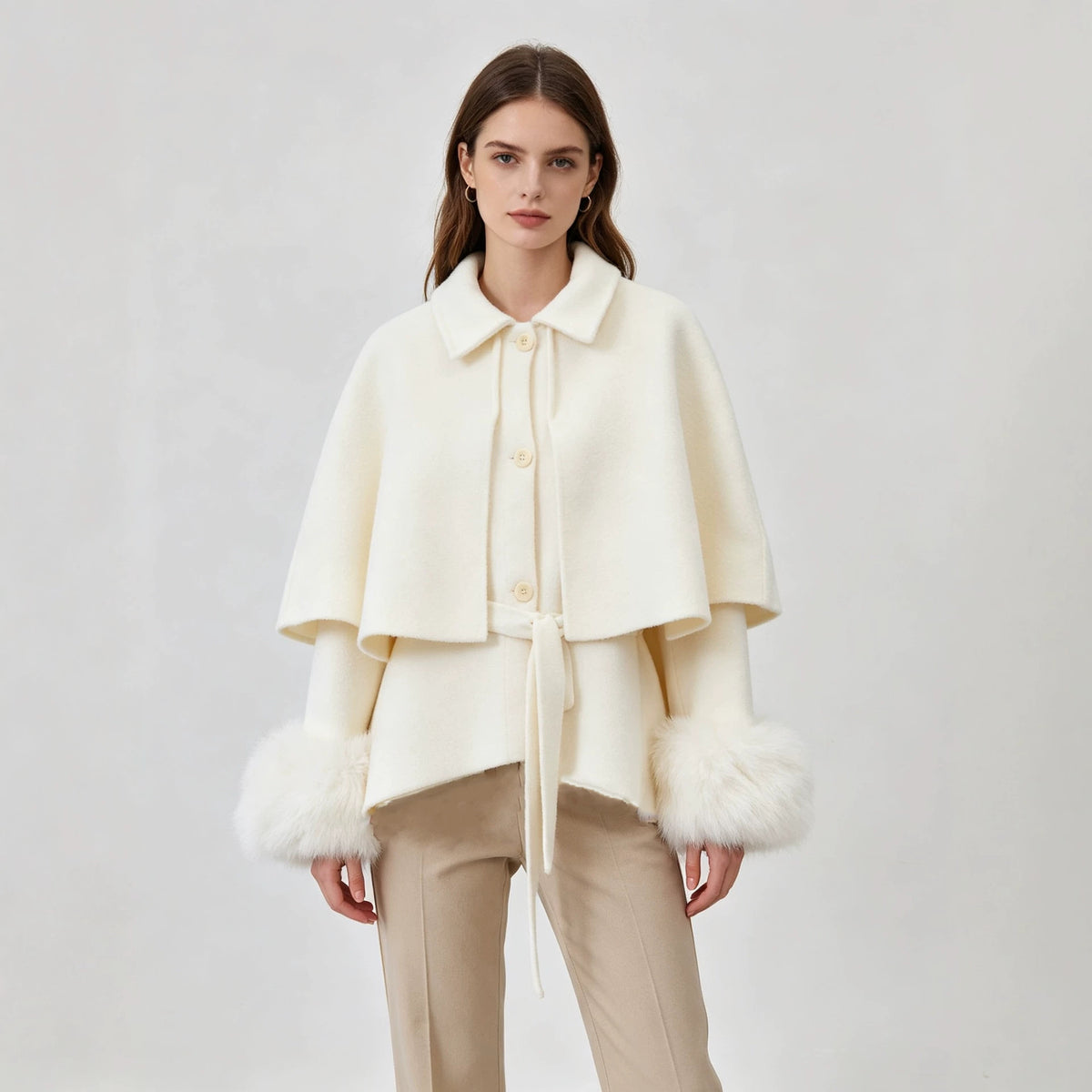 Relaxed Lapel Knit Jacket